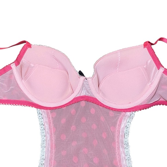 Victorias Secret Sexy Little Things Retro Bra Apron Lingerie 34D Cosplay Costume - Picture 7 of 8
